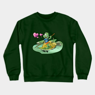 Frog in love Crewneck Sweatshirt